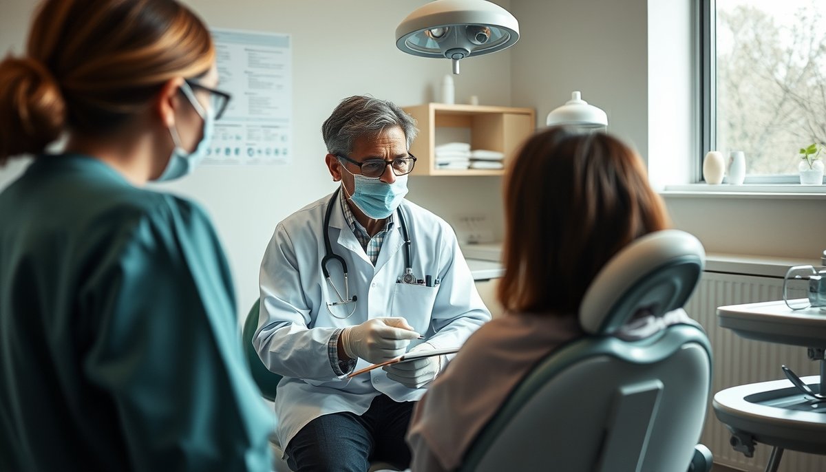 Planificación financiera de tratamiento dental con paciente