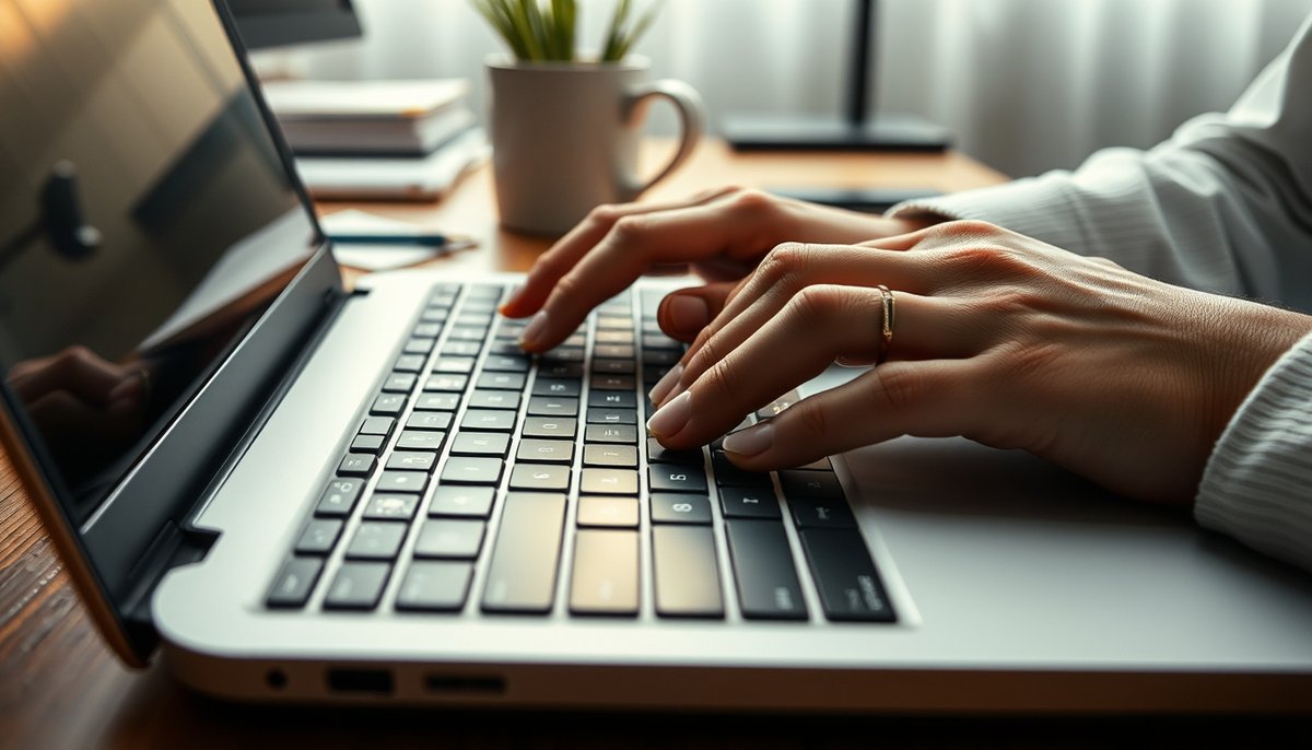 Pantalla de ordenador displaying resultados de búsqueda de Google con términos legales y sugerencias de palabras clave para abogados Búsquedas legales en Google mostrando keywords jurídicos en pantalla de laptop