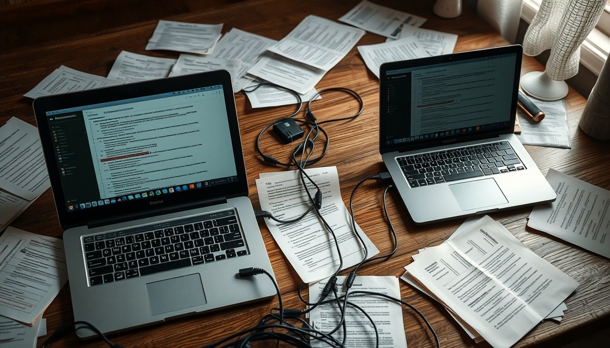 Proceso migración hosting entre dos laptops con transferencia de datos