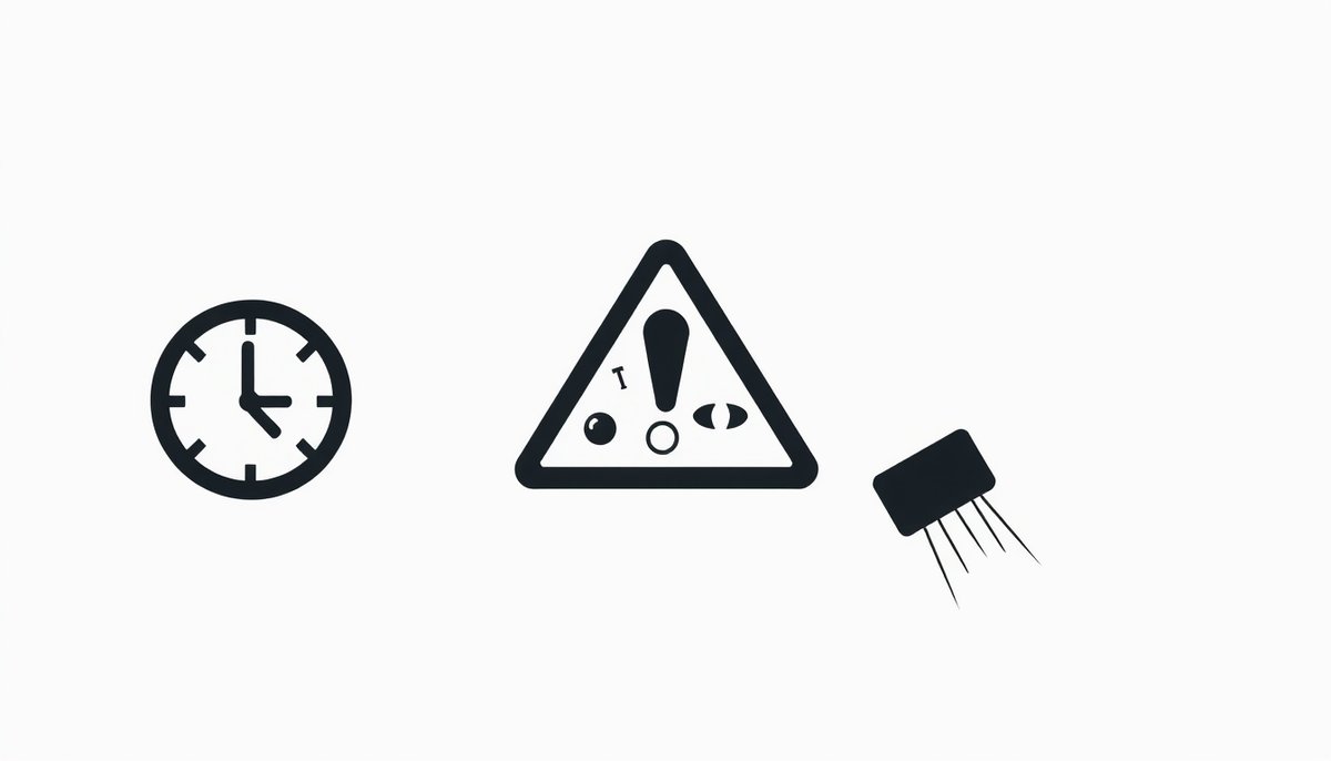 Metáfora visual de problemas web típicos siendo solucionados por hosting especializado en estilo minimalista Problemas web comunes resueltos: carga lenta, conflictos y caídas del servidor