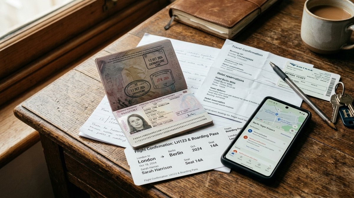 Documentación requerida para turistas extracomunitarios: pasaporte, alojamiento, medios económicos y billetes de vuelta Documentos de viaje esenciales: pasaporte, reservas de hotel y justificantes económicos para España