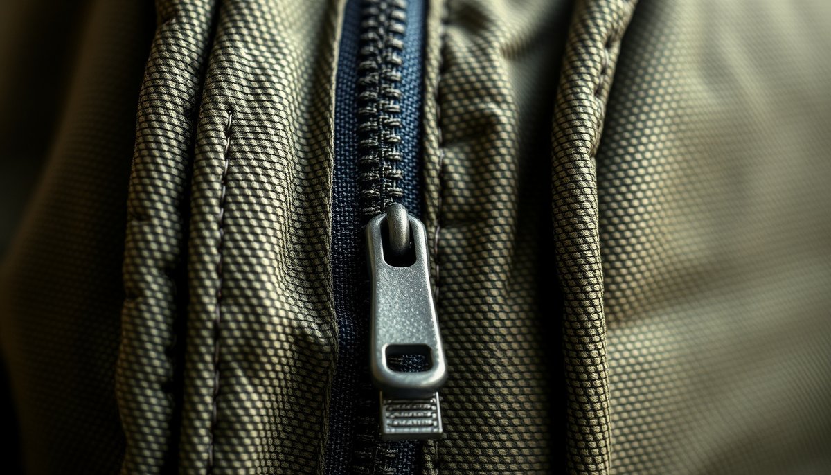 LOVEVOOK backpack zipper and stitching construction detail showing build quality