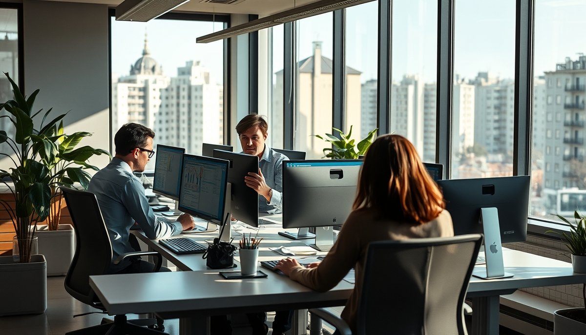 Oficina española con plataforma Kenjo de reclutamiento IA en Madrid