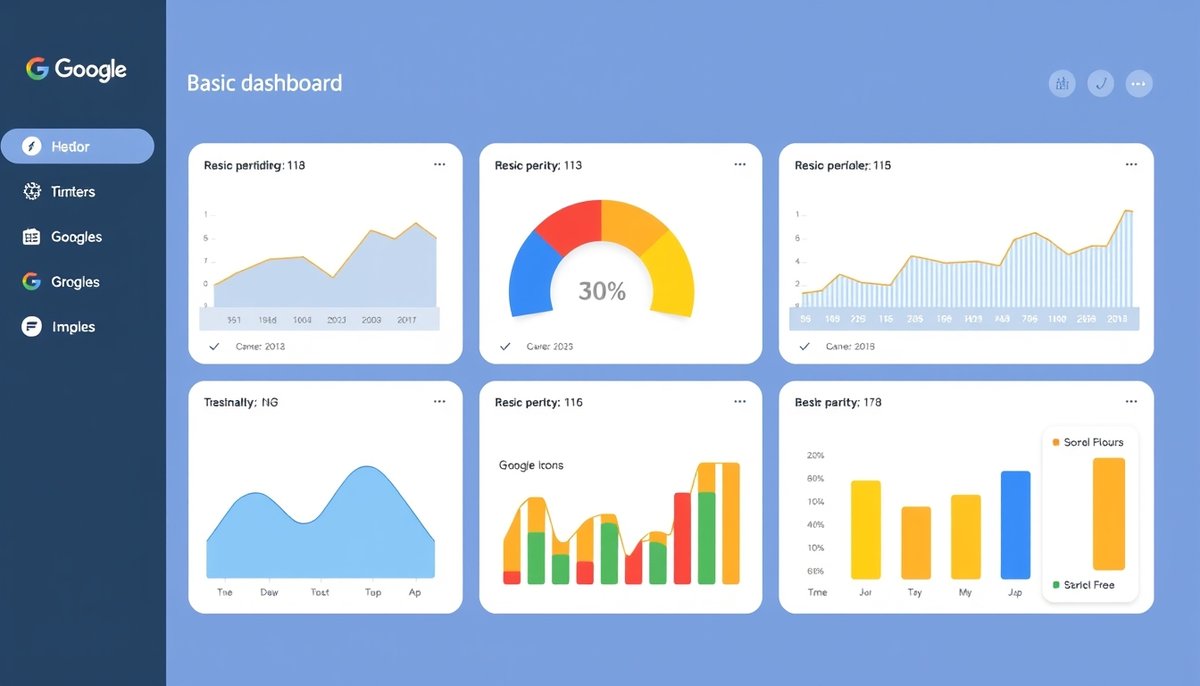Interfaz de Google Search Console con gráficos de rendimiento y estado de indexación