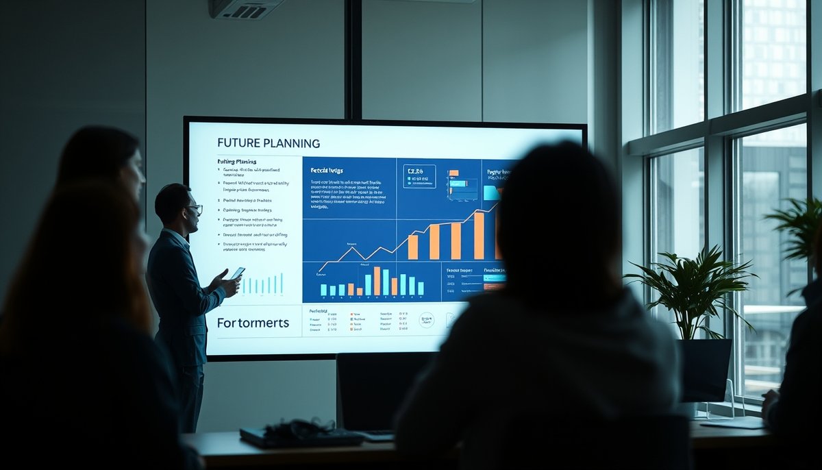 Cap table proyectado mostrando allocación de equity para empleados e inversores