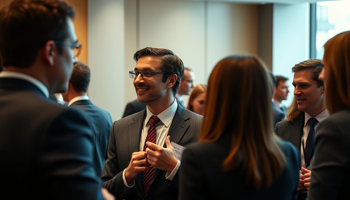 Evento empresarial Cámara Comercio Badajoz - conferencia networking profesional