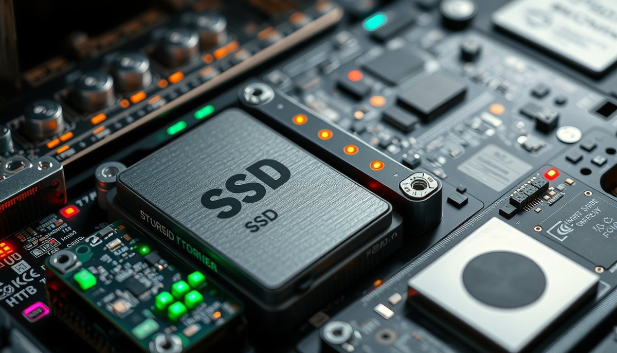 Discos SSD NVMe y componentes de servidor hosting de alta calidad