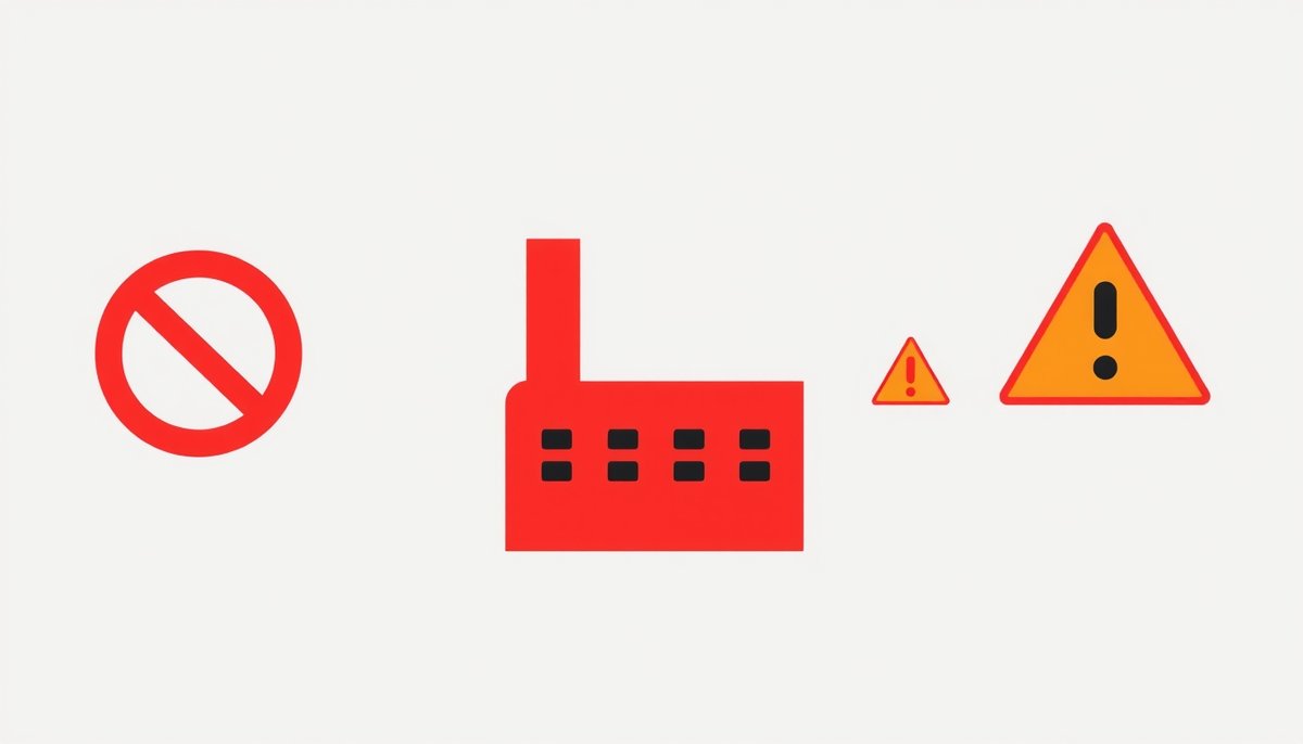Common ChatGPT SEO mistakes illustrated with warning symbols and error icons