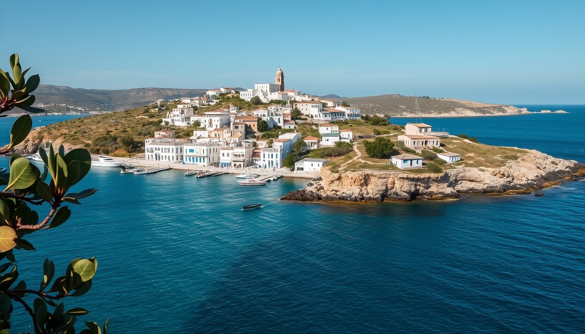 Tabarca en temporada baja mostrando tranquilidad, clima perfecto y menos turistas