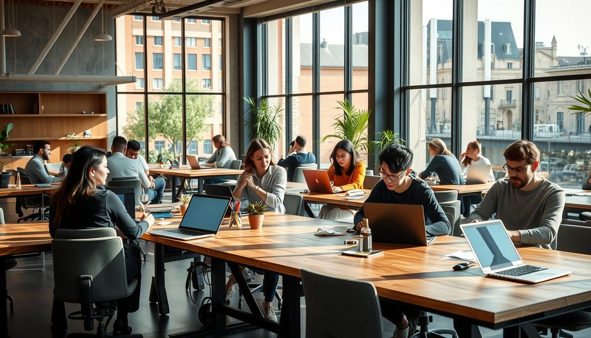Emprendedores trabajando en startup española con beneficios fiscales
