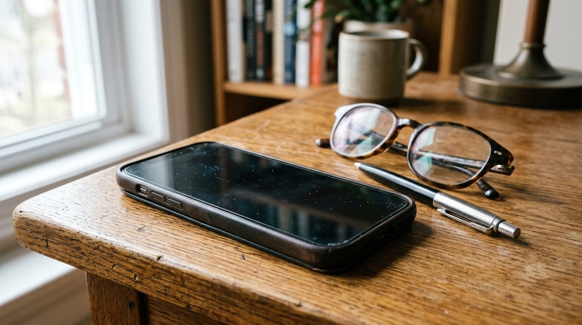 Smartphone mostrando métricas Core Web Vitals y velocidad de carga del sitio web