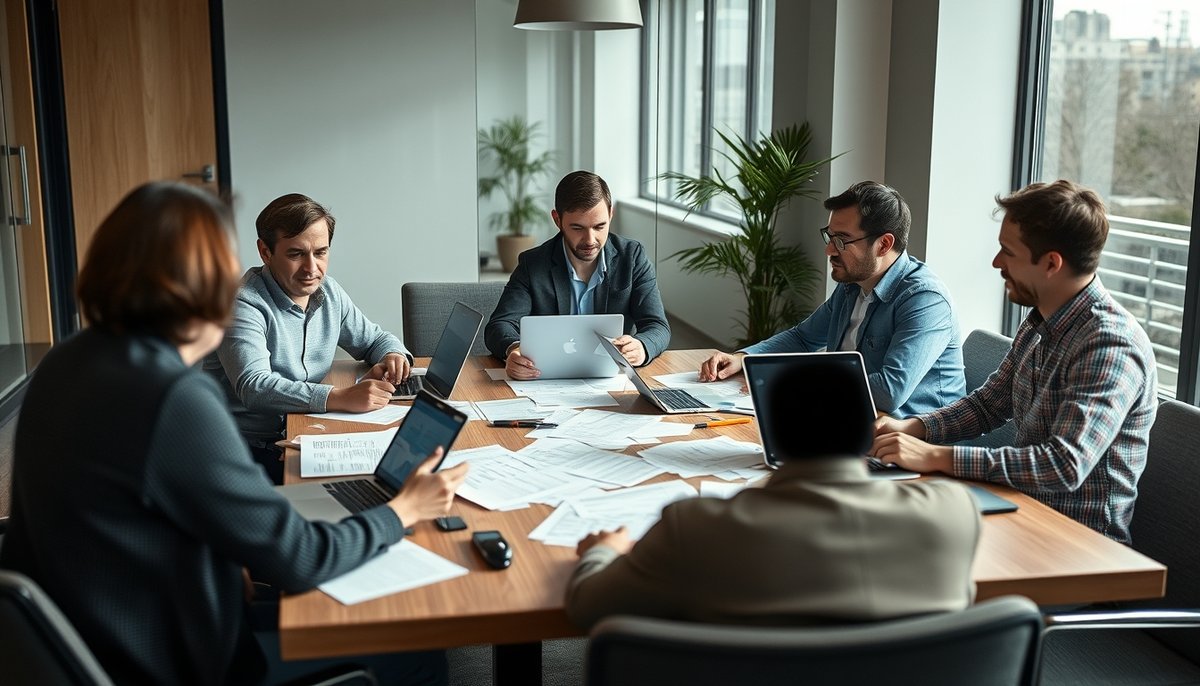 Reunión colaborativa fundadores startup con asesores Nexen Capital financiación