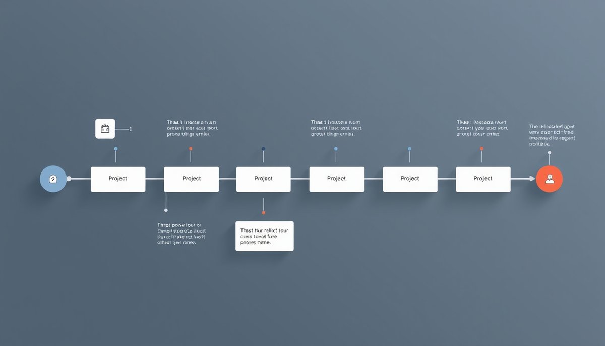 Cronograma de lanzamiento oficial de Divi 5 con fechas clave y planificación de desarrollo Timeline lanzamiento Divi 5 con calendario minimalista y elementos gestión proyectos