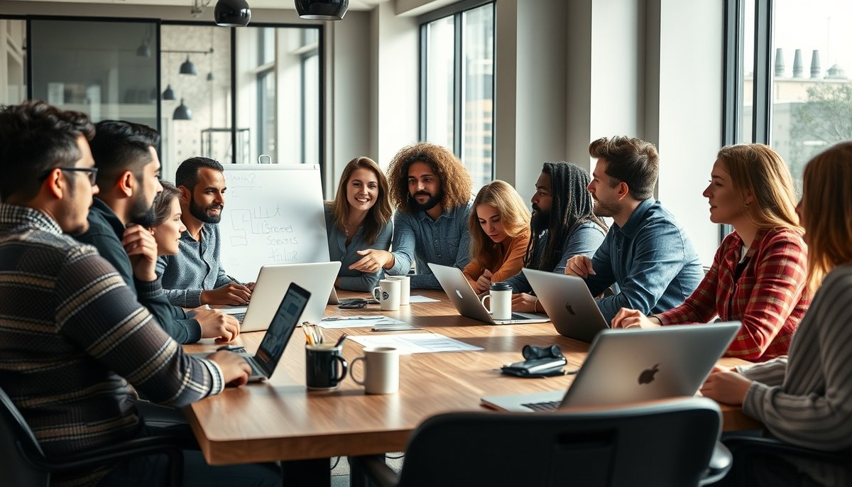 Emprendedores valorando startup en ronda preseed con cálculos financieros
