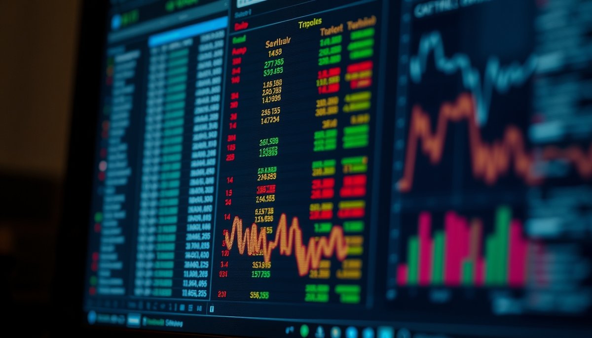 Interfaz de machine learning procesando datos de ciberseguridad en tiempo real