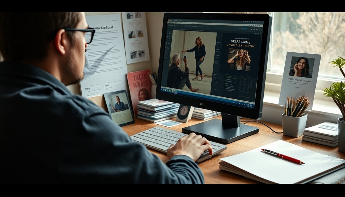 Análisis de comisiones de marketing de afiliación en pantalla
