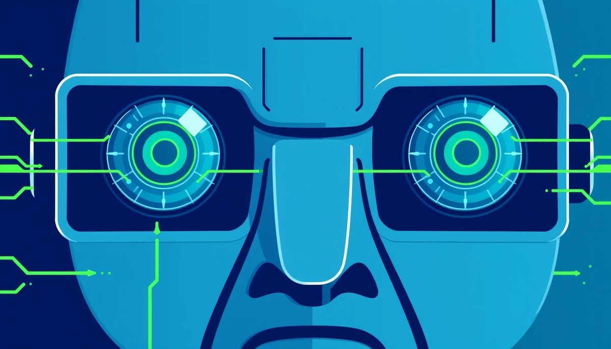 AI robots scanning website content for search engine optimization