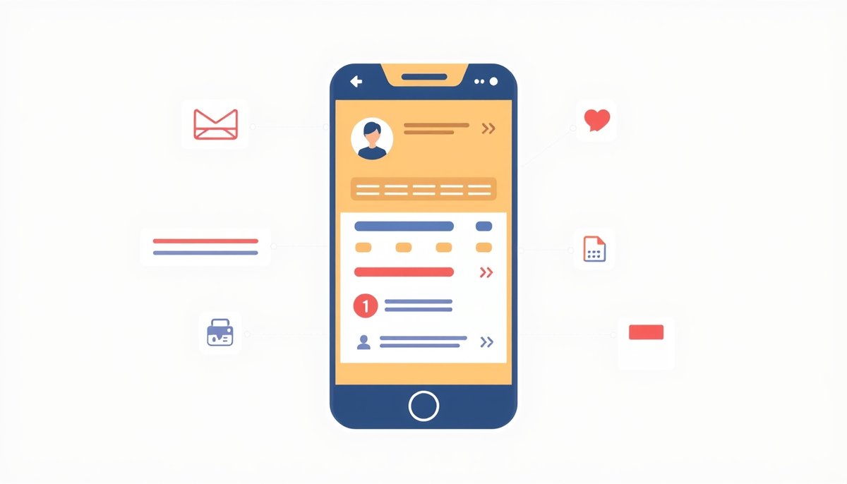 Vista móvil de Google Business Profile activo con publicaciones recientes, reseñas de clientes y notificaciones de actividad Perfil de negocio activo en móvil con reseñas, posts y sección de preguntas frecuentes
