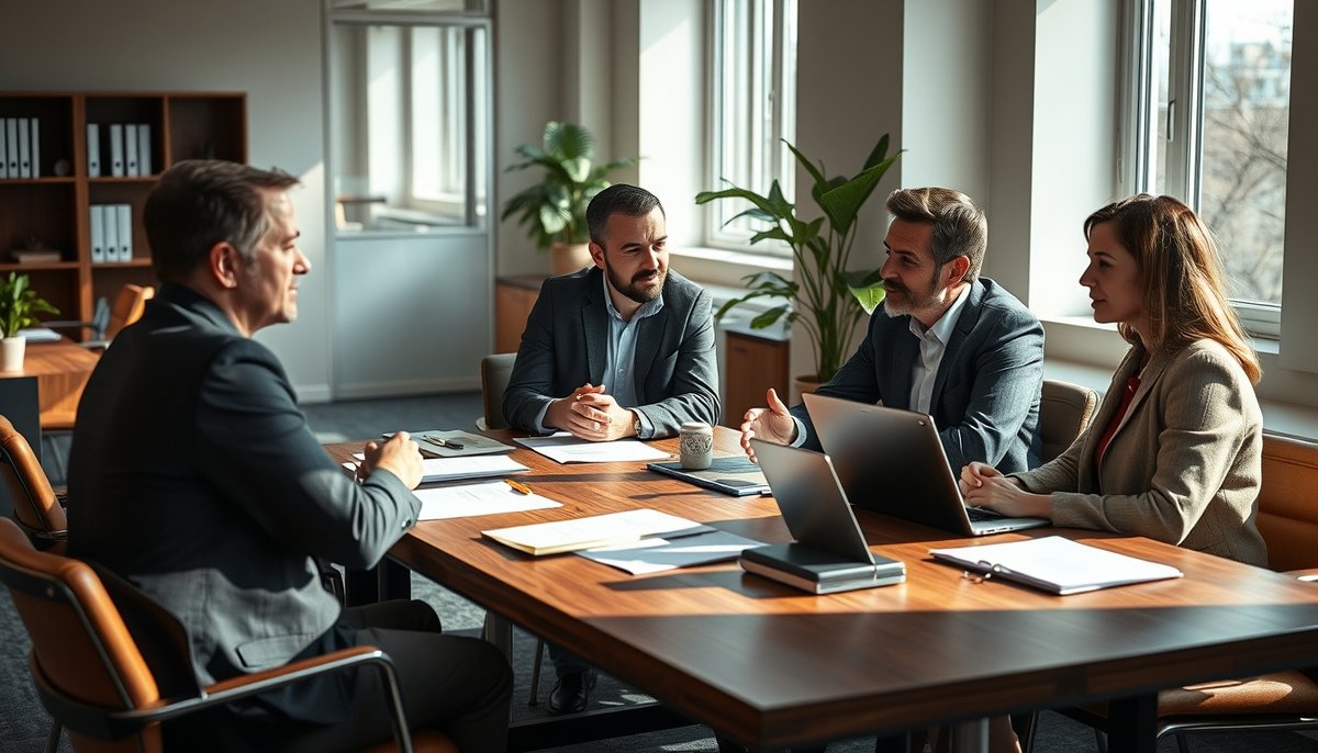 Sesión de mentoría con CFO externo explicando conceptos financieros a fundadores de startup